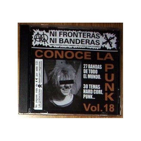 CONOCE LA PUNK vol 18 CD