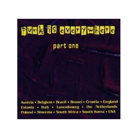 PUNK IS EVERYWHERE VOL1 recopilatorio CD