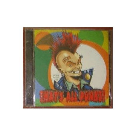 THATS ALL PUNKS recopilatorio CD
