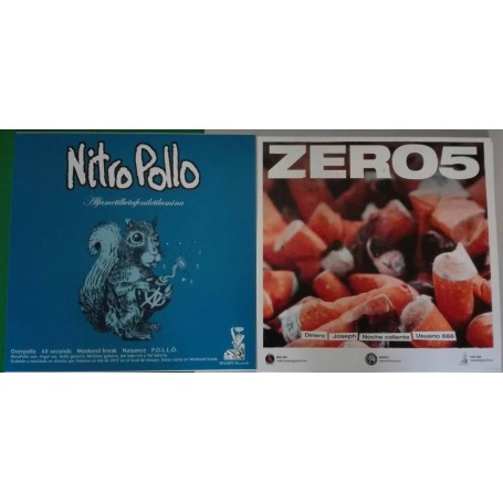 NITROPOLLO + ZERO 5 split LP (10) incluye CD"