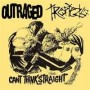 OUTRAGED - TROPIEZO split CD