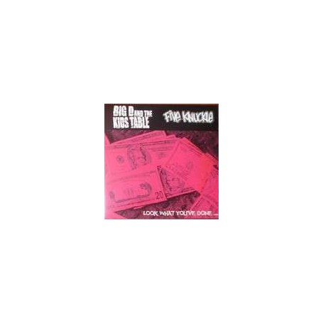 BIG D AND THE KIDS TABLE - FIVE KNUCKLE split CD