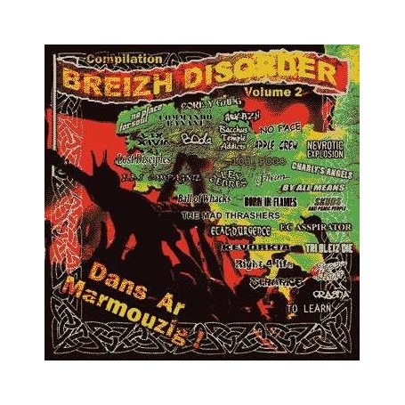 BREIZH DISORDER Dans Ar Marmouzig  Comp. Vol 2 - CD