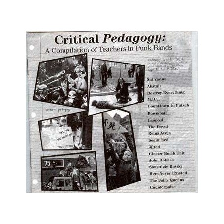 CRITICAL PEDAGOGY recopilatorio CD