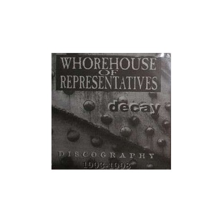 WHOREHOUSE OF REPRESENTATIVES discography CD