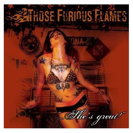 Those Furious Flames - She's Great  CD