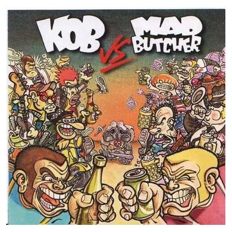 KOB AND MAD BUTCHER RECORDS split compilation CD