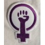 feminismo logo 1 parche bordado