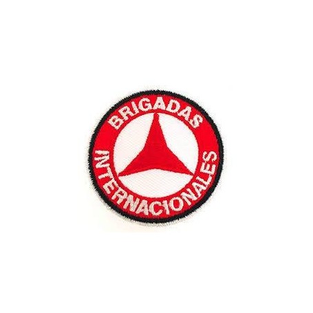 brigadas internacionales parche bordado
