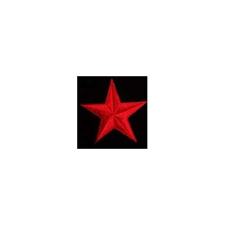 ESTRELLA ROJA parche bordado