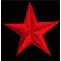 ESTRELLA ROJA parche bordado