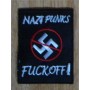 NAZI PUNKS FUCK OFF parche bordado
