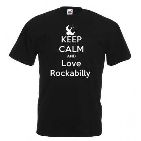 keep calm and love rockabilly
