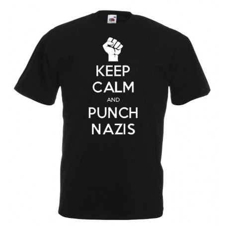 keep calm and punch nazis