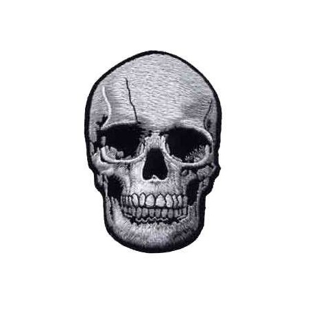 CALAVERA parche bordado