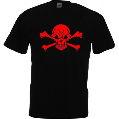 calavera roja