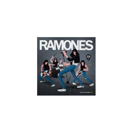 RAMONES - BAND RECORDS 1 libro -masivo-