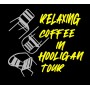 Relaxing coffee in hooligan tour