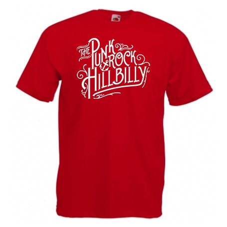 Punk rock hillbilly camiseta REBAJADA