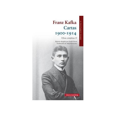 OBRAS COMPLETAS IV (FRANZ KAFKA) - CARTAS (1900-1914) libro