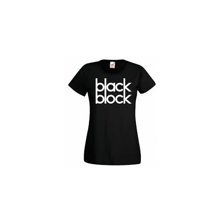 Black block camiseta chica REBAJADA