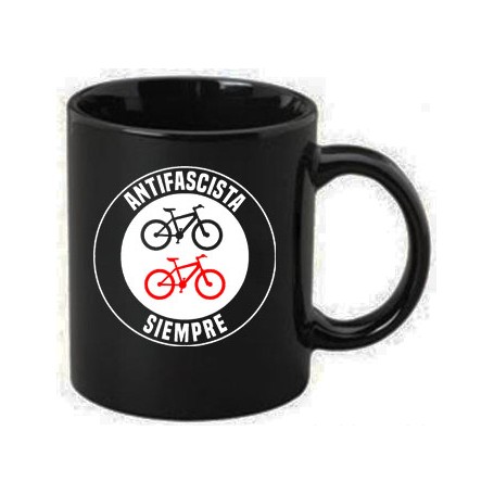antifascista siempre taza