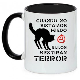 cuando no sintamos miedo... taza