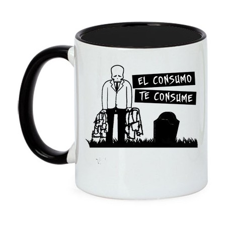 el consume te consume taza