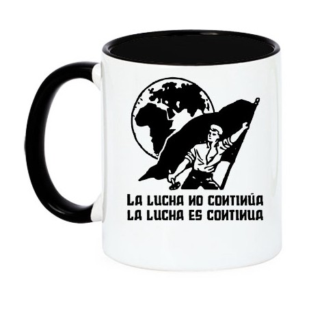 la lucha es contínua mod 293 taza