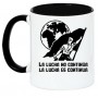 la lucha es contínua mod 293 taza
