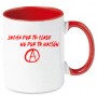 lucha por tu clase taza