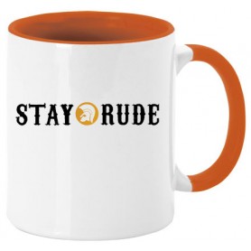 stay rude taza