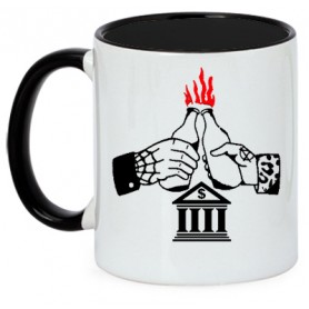 Salud camarada casual taza