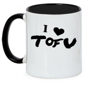 i love tofu taza