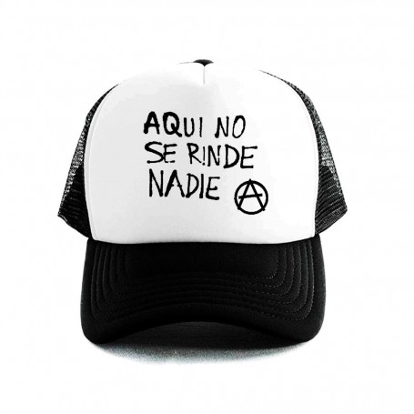 aqui no se rinde nadie gorra