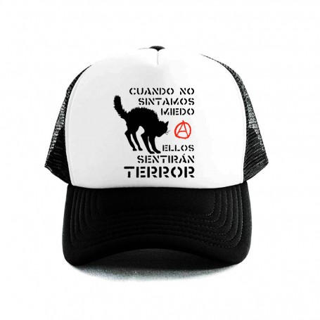 cuando no sintamos miedo gorra