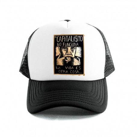 el capitalismo no funciona gorra
