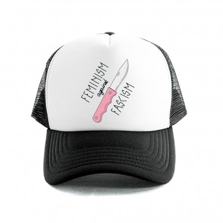 feminist against fascism gorra