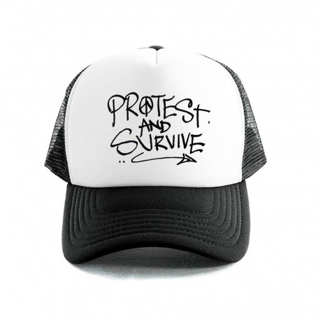 protest and survive gorra