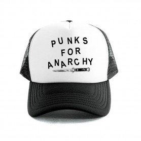 punks for anarchy gorra