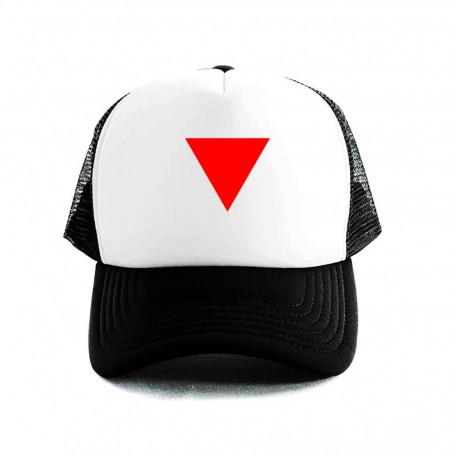 triángulo antifascista gorra