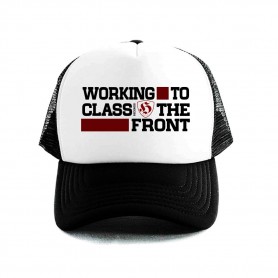 Working to the front gorra