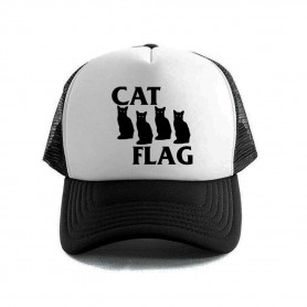 cat flag gorra