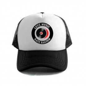 love music hate racism mod 48 gorra