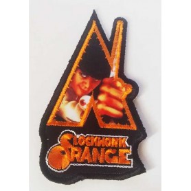 CLOCKWORK ORANGE parche bordado