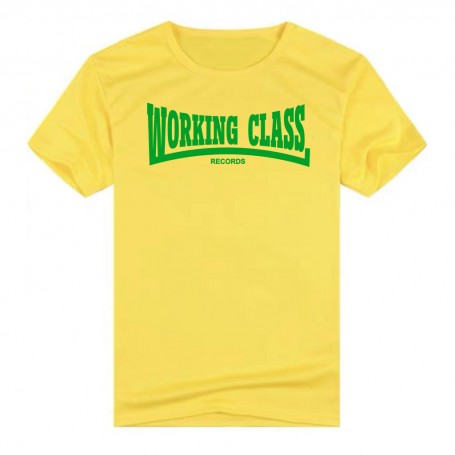 WORKING CLASS camiseta amarilla