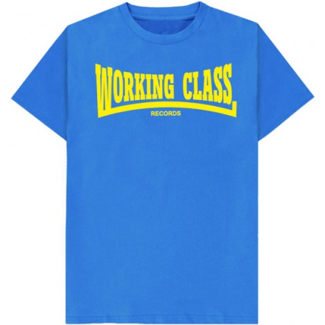 WORKING CLASS camiseta azul real