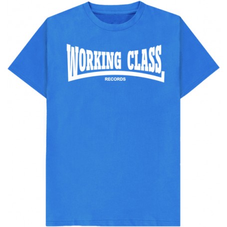 WORKING CLASS camiseta azul real