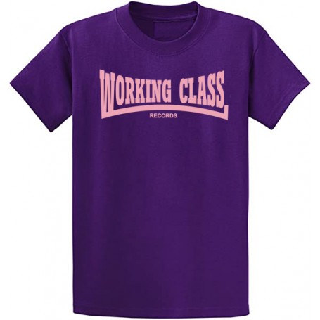 WORKING CLASS camiseta morado