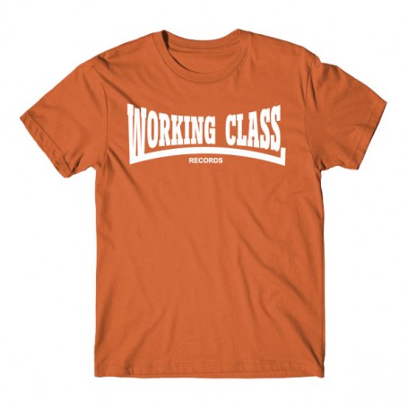 WORKING CLASS camiseta naranja